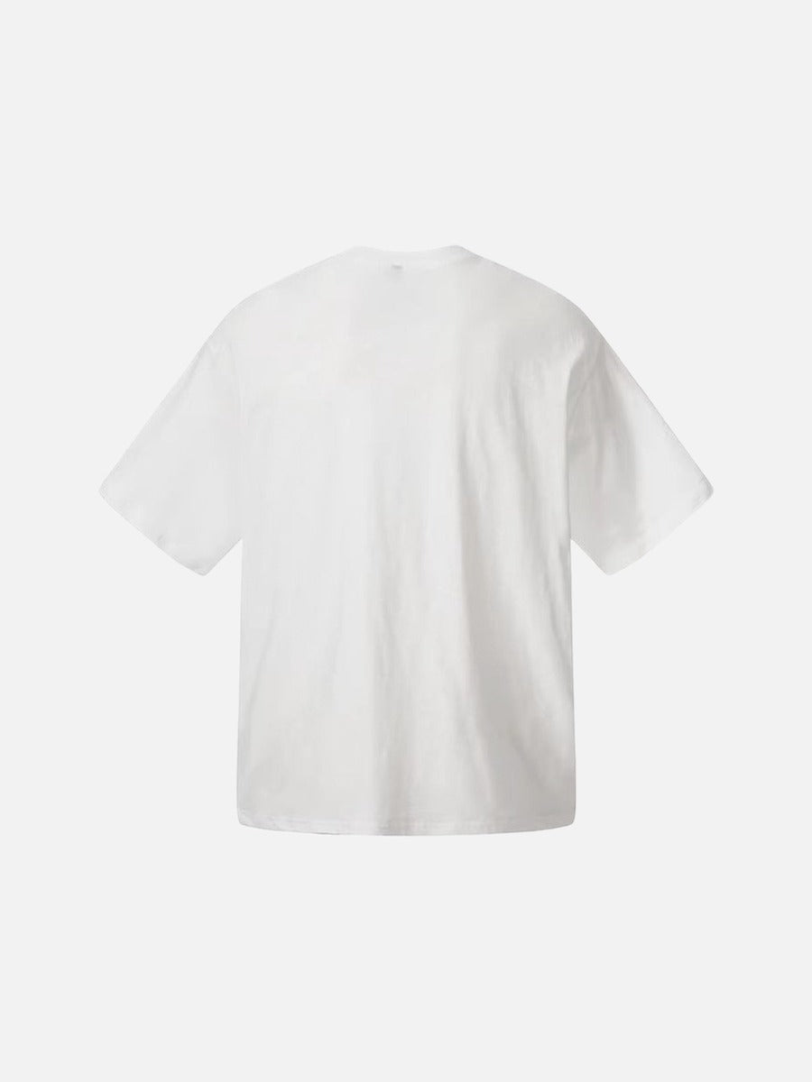 DAXUEN I Love BG graphic oversized t-shirt
