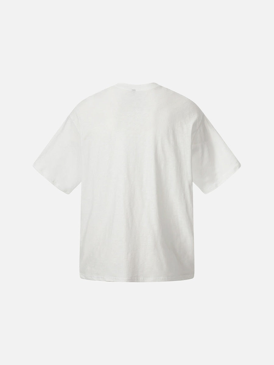 DAXUEN I Love BG graphic oversized t-shirt