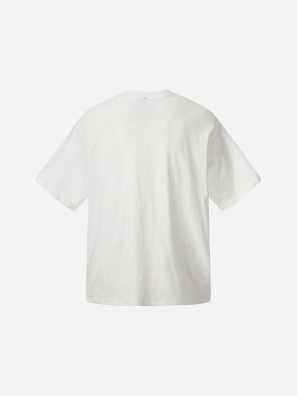 DAXUEN I Love BG graphic oversized t-shirt