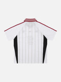 Embroidered Soccer Ball Graphic Jersey