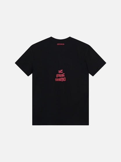 DAXUEN Short-sleeved graphic T-shirt with text prints