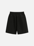 Vibrant Green Relaxed-Fit Knee-Length Shorts