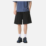 Vibrant Green Relaxed-Fit Knee-Length Shorts