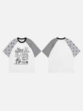 DAXUEN Relaxed fit short-sleeved t-shirt with graphic design