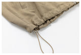 DAXUEN khaki relaxed-fit bomber jacket