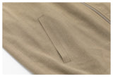 DAXUEN khaki relaxed-fit bomber jacket