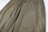 Khaki Checkered Waistband Trousers