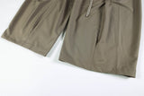 Khaki Checkered Waistband Trousers