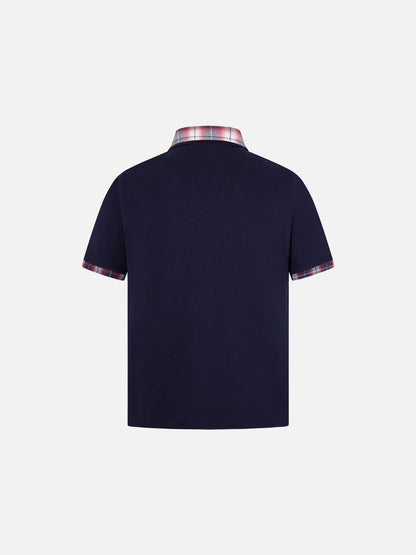 DAXUEN Short-sleeved polo shirt with graphic print