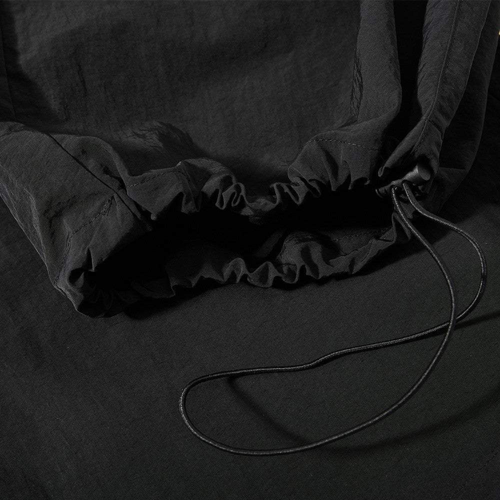 Layered Black Cargo Star Pants
