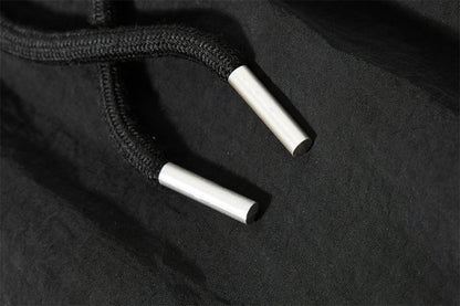 Layered Black Cargo Star Pants