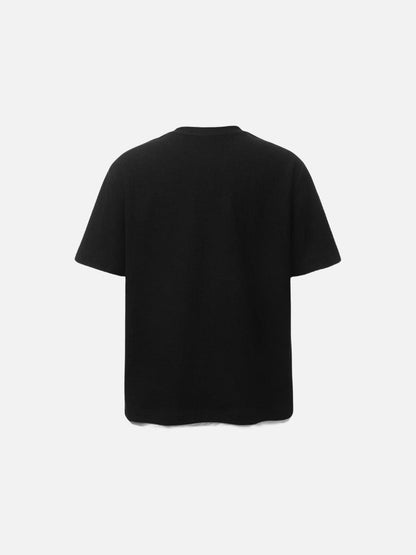 DAXUEN Layered crewneck short-sleeved t-shirt