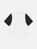 DAXUEN Layered T-shirt and vest set with graphic design
