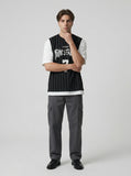 DAXUEN Layered short-sleeve t-shirt with sleeveless vest — model photo