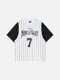 DAXUEN Layered short-sleeve t-shirt with sleeveless vest