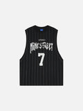 DAXUEN Layered short-sleeve t-shirt with sleeveless vest