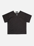 DAXUEN Layered relaxed-fit short-sleeved t-shirt