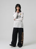 DAXUEN Oversized Number 07 Mesh Match Jersey