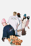DAXUEN Oversized Back-Print Dog Graphic Tee
