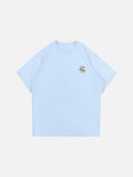 Oversized Back-Print Dog Graphic Tee