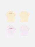 DAXUEN Oversized Geometric Logo Tee