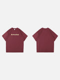 DAXUEN Oversized Geometric Logo Tee