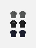 DAXUEN Oversized Geometric Logo Tee