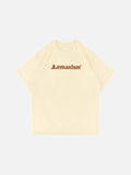 Oversized Geometric Logo Tee