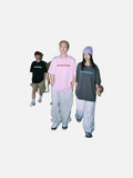 DAXUEN Oversized Geometric Logo Tee