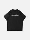 Oversized Geometric Logo Tee