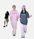 DAXUEN Oversized Geometric Logo Tee