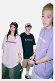 DAXUEN Oversized Geometric Logo Tee