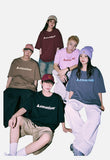 DAXUEN Oversized Geometric Logo Tee