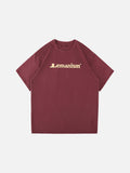 Oversized Geometric Logo Tee