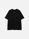 DAXUEN Leopard graphic oversized t-shirt