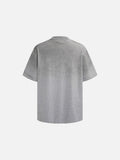 DAXUEN Leopard print graphic oversized T-shirt