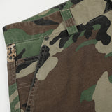 Camouflage Pattern Panel Cargo Pants
