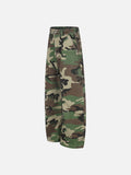 Camouflage Pattern Panel Cargo Pant