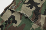 Camouflage Pattern Panel Cargo Pant
