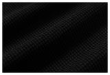 DAXUEN black polo shirt with leopard print collar and cross graphic