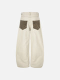 Leopard Print Wide-Leg Balloon Pants