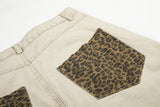 Leopard Print Wide-Leg Balloon Pants