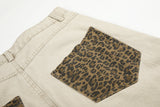 Leopard Print Wide-Leg Balloon Pants