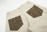 Leopard Print Wide-Leg Balloon Pants