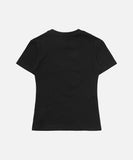 DAXUEN Leopard star graphic t-shirt with gothic text