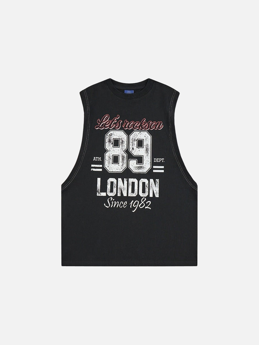 DAXUEN Faux-layered short-sleeved graphic t-shirt