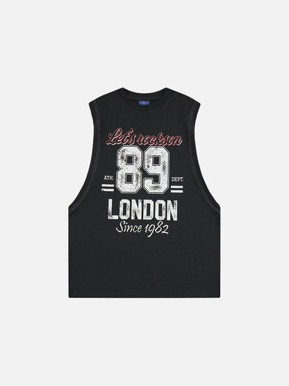 DAXUEN Faux-layered short-sleeved graphic t-shirt