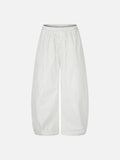 DAXUEN light blue balloon pants with button placket