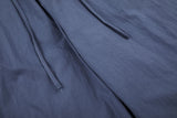 DAXUEN light blue balloon pants with button placket