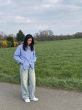 Light Blue Vintage Wide-Leg Jeans